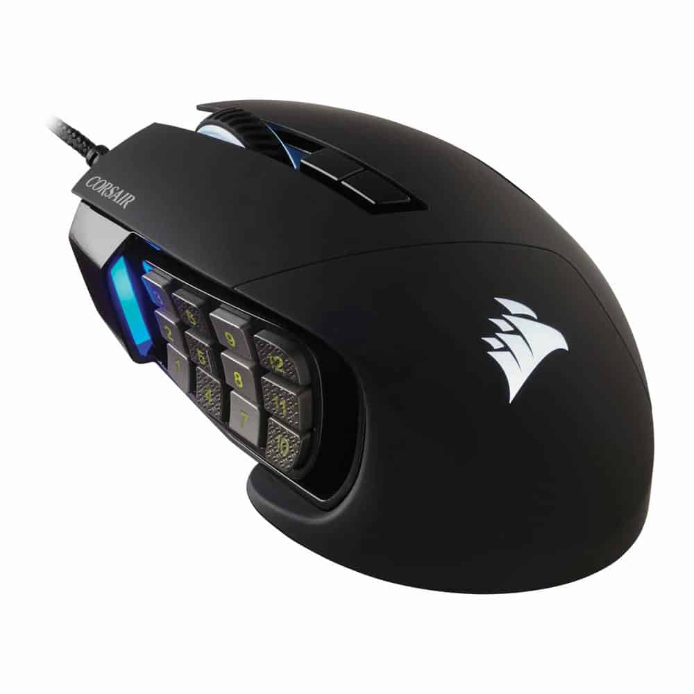 (image for) Corsair Scimitar Elite Optical MOBA-MMO RGB Gaming Mouse